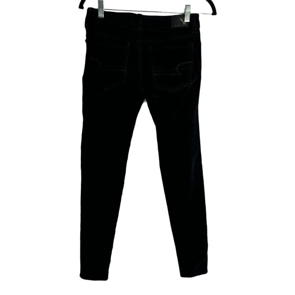 American Eagle Jeggings 360 Super Stretch Womens Black Jeans size 0 - Picture 6 of 6